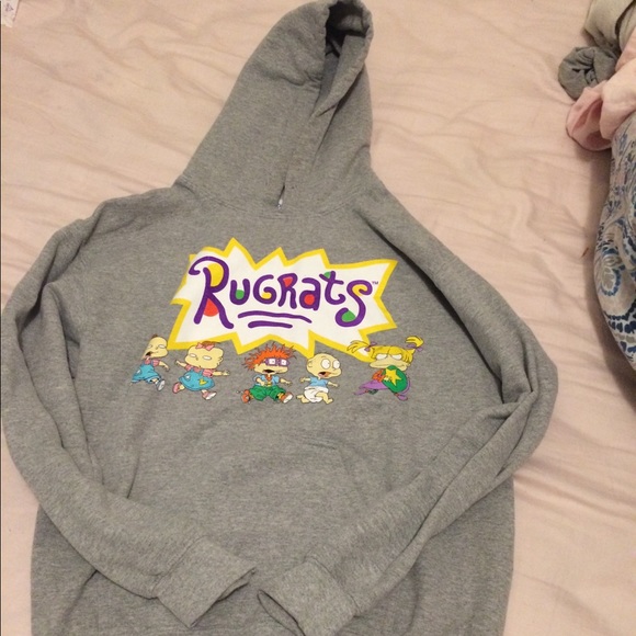Coats | Grey Rugrats Hoodie | Poshmark